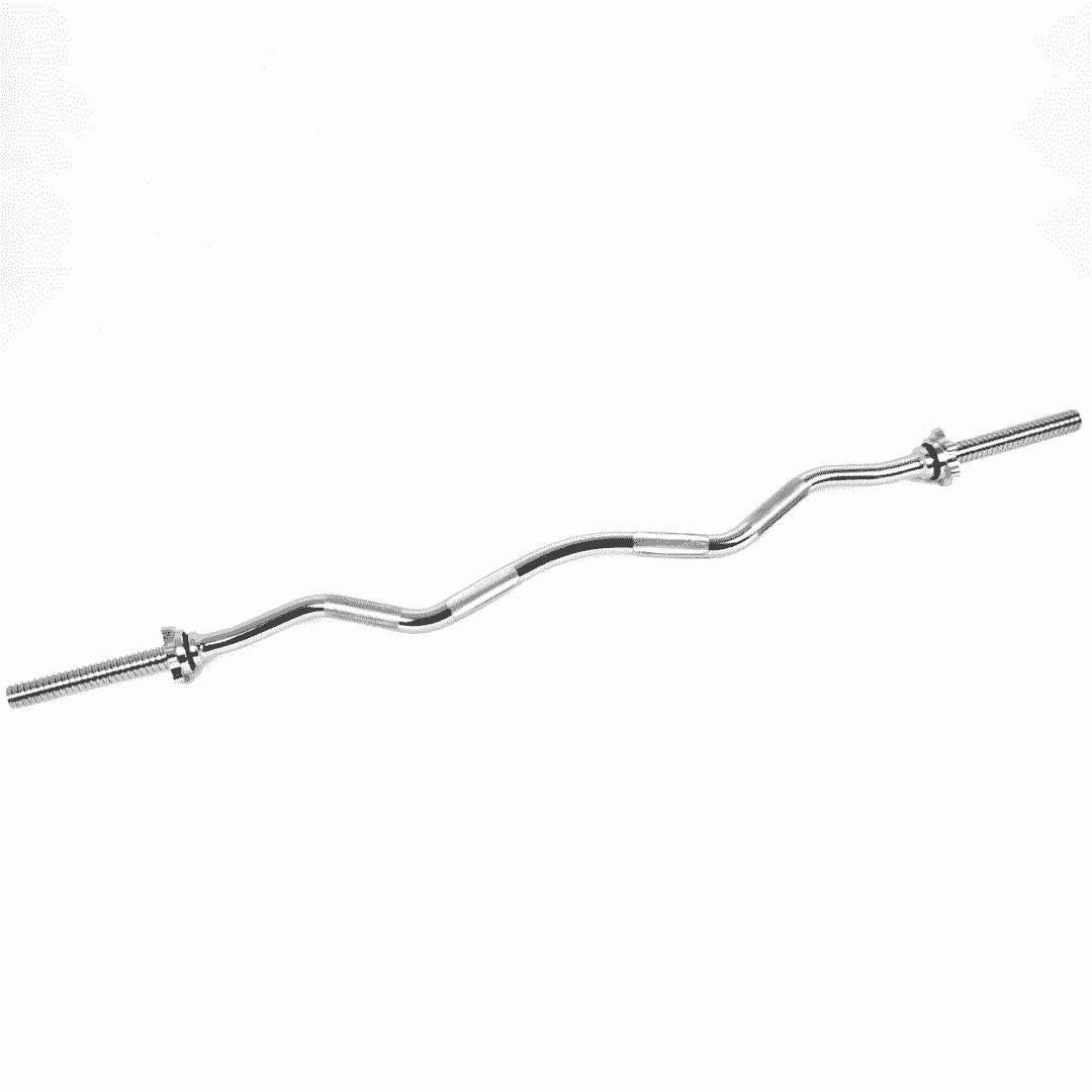 Ironbull 4ft Regular EZ Curl Bar - Quickee Ironbull 4ft Regular EZ Curl Bar