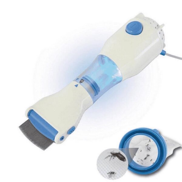 Electric Hair Lice Vacuum Comb Allergy and Chemical Free Head Lice Treatment