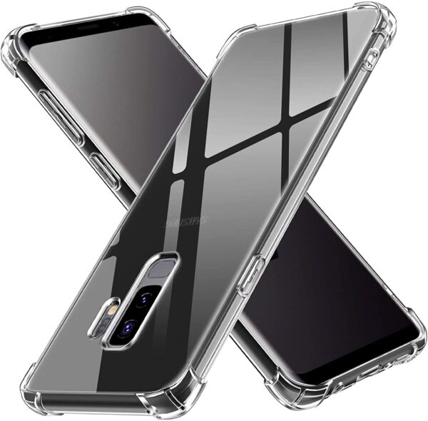 Full Cover Soft Silicone Transparent Bumper Shockproof Phone Case For Huawei Y7p Clear Silicone TPU Front