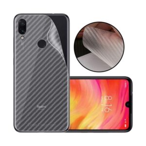 Ultra Thin Fit Transparent Carbon Fiber Film Back Sticker for Redmi RM 9C