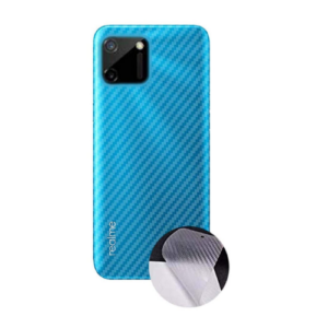 Ultra Thin Fit Transparent Carbon Fiber Film Back Sticker for Realme C12