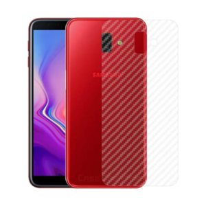 Carbon Fiber Back Sticker for Samsung Galaxy J6 Plus