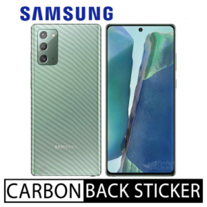 Carbon Fibre Back Sticker for Samsung Galaxy S21 FE