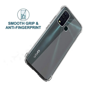 Full Cover Soft Silicone Transparent Bumper Shockproof Phone Case For Huawei Y7p Clear Silicone TPU Front