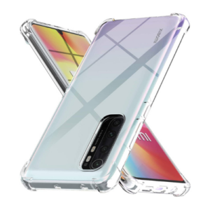 Full Cover Soft Silicone Transparent Bumper Shockproof Phone Case For Huawei Y7p Clear Silicone TPU Front
