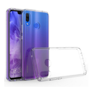 Full Cover Soft Silicone Transparent Bumper Shockproof Phone Case For Huawei Y7p Clear Silicone TPU Front