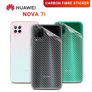 Carbon Fibre Back Sticker for Huawei Nova 7i