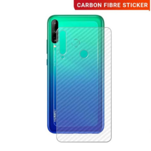 Carbon Fibre Back Sticker for Huawei Y7p