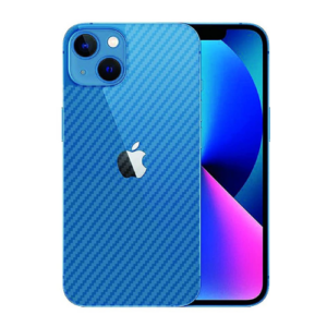 Carbon Fibre Back Sticker for iPhone 13