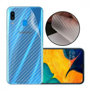 Carbon Fiber Back Sticker for Samsung A20