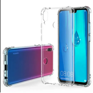 Full Cover Soft Silicone Transparent Bumper Shockproof Phone Case For Huawei Y7p Clear Silicone TPU Front