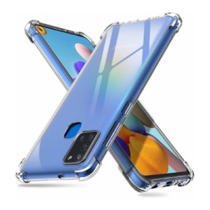 Full Cover Soft Silicone Transparent Bumper Shockproof Phone Case For Huawei Y7p Clear Silicone TPU Front