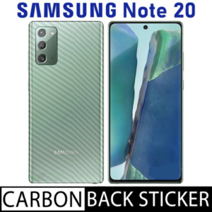 Carbon Fibre Back Sticker for Samsung Galaxy Note 20