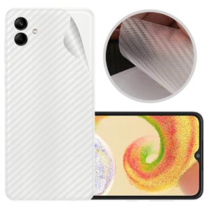 Carbon Fibre Back Sticker for Samsung Galaxy A04