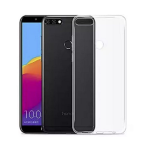 Full Cover Soft Silicone Transparent Bumper Shockproof Phone Case For Huawei Y7p Clear Silicone TPU Front