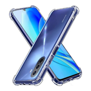 Full Cover Soft Silicone Transparent Bumper Shockproof Phone Case For Huawei Y7p Clear Silicone TPU Front