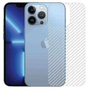 Carbon Fibre Back Sticker for iPhone 13 pro