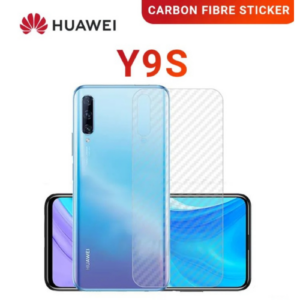 Carbon Fibre Back Sticker for Huawei Y9s