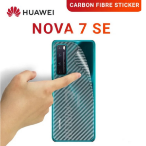 Carbon Fibre Back Sticker for Huawei Nova 7se