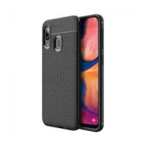 Auto Focus Leather Case for Samsung A20s