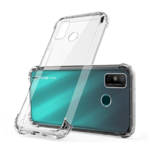 Full Cover Soft Silicone Transparent Bumper Shockproof Phone Case For Huawei Y7p Clear Silicone TPU Front