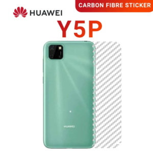 Carbon Fiber Pattern Back Film for Huawei y5P Rear Fibre Sticker Protective