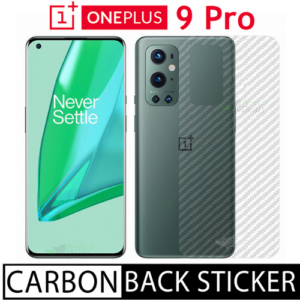 Carbon Fiber Pattern Back Film for Oneplus 9 Pro Rear Fibre Sticker Protective