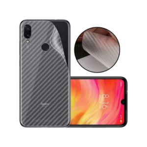 Ultra Thin Clear Slim Fit Transparent Carbon Fibre Film Backsticker for Redmi RM 7A Ultra