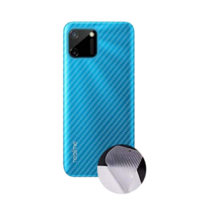 Ultra Thin Fit Transparent Carbon Fiber Film Back Sticker for Realme C111