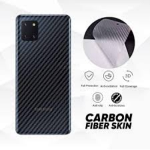 Carbon Fiber Back sticker for Samsung Galaxy Note 10 Lite