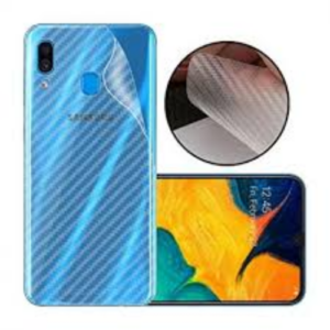 Carbon Fiber Back Sticker for Samsung Galaxy A20s