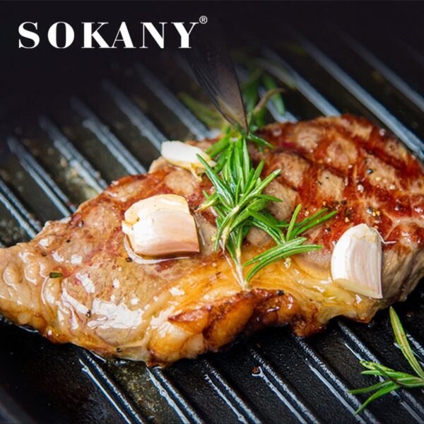 Sokany Grill Maker 2000W KJ 202 - Image 3