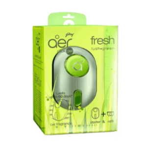 AER Click Fresh Lush Green Car Air Freshener