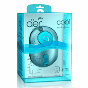 AER Click Surf Blue Car Air Freshener