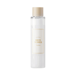 An image of a bottle of face toner with rice extract