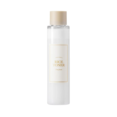 An image of a bottle of face toner with rice extract