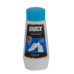 Shock Shoe Polish Liquid 120g Super White