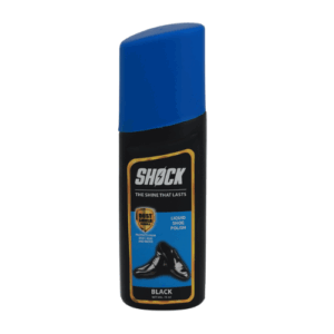 Shock Shoe Polish Liquid 75ml Black