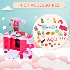 Kids Children Kitchen Play Set