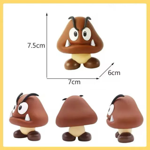 Super Mario Bros Goomba Figure - Quickee Super Mario Bros Goomba Figure