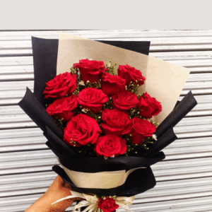 12 Fresh Rose Bunch
