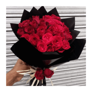 25 Red Rose Bunch