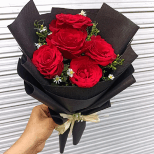 5 Fresh Rose Bunch