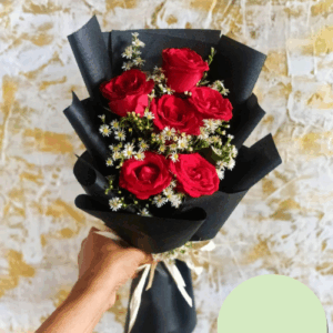 6 Rose bunch