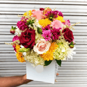 Box of Flower Arrangement