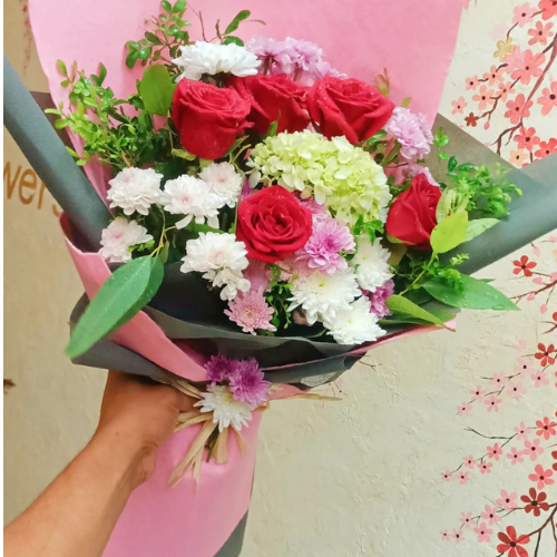 Bunch of Mix Flowers - Quickee Bunch of Mix Flowers