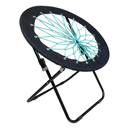 Camp Field Bungee Folding Dish Chair - Quickee Camp Field Bungee Folding Dish Chair