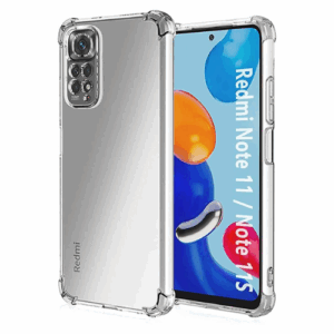 Transparent Soft Back Cover For Redmi Note 11 4G