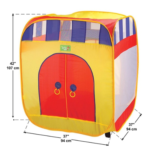 Foldable Playhouse Tent for Kids - Quickee Foldable Playhouse Tent for Kids - Image 2