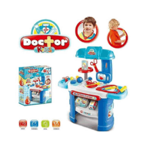 15Pcs Medical Doctor Kit for Kids with Table